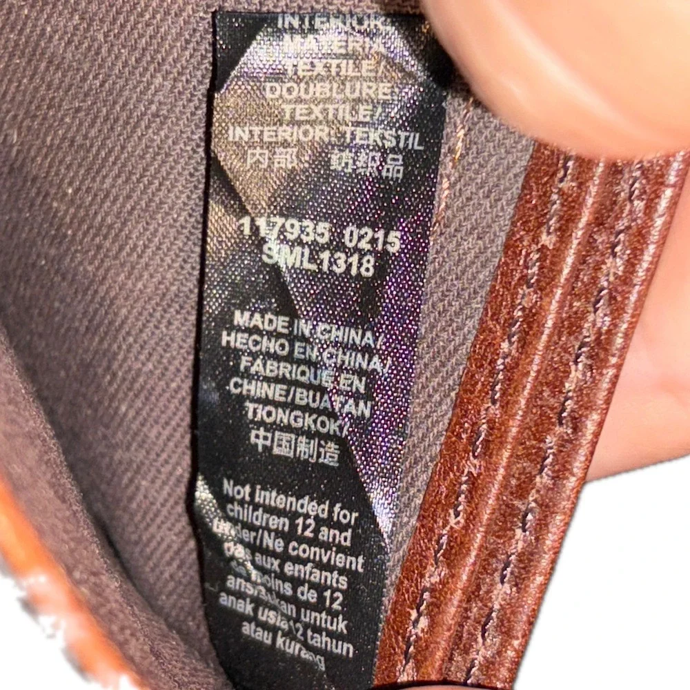 Fossil genuine cowhide